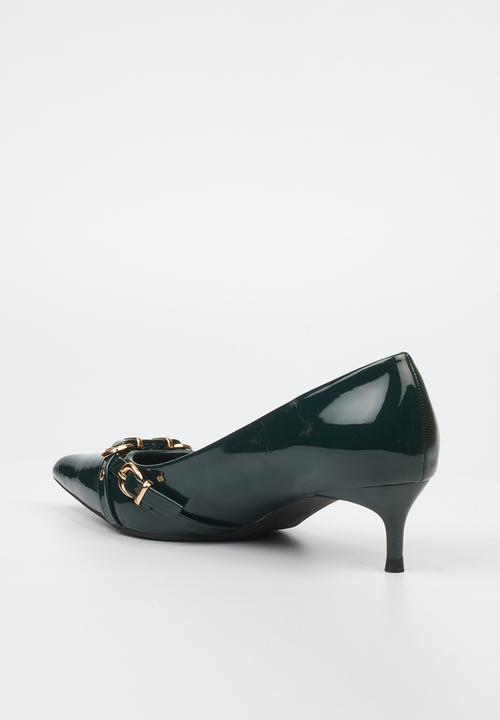 Miss Black - Tait 1 heel - green