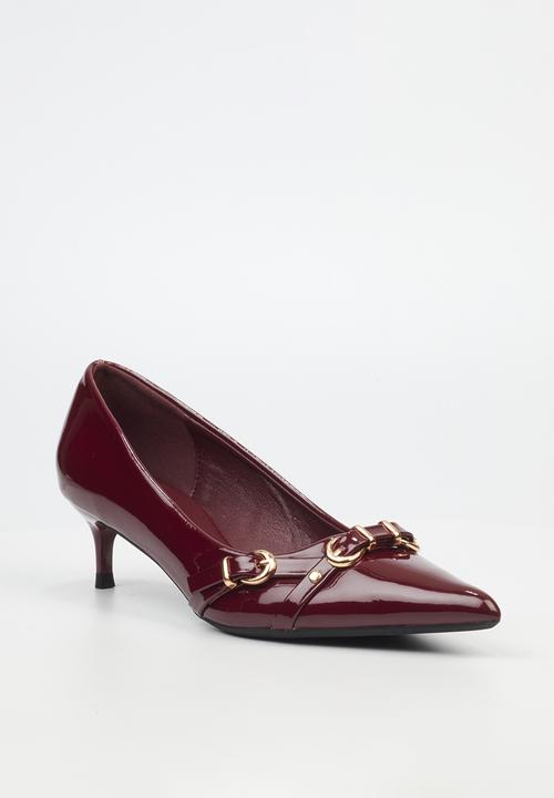 Miss Black - Tait 1 heel - wine