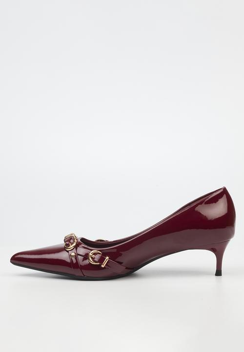 Miss Black - Tait 1 heel - wine