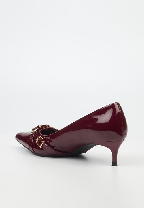 Miss Black - Tait 1 heel - wine