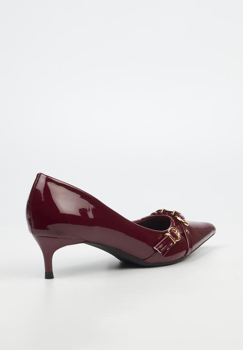 Miss Black - Tait 1 heel - wine
