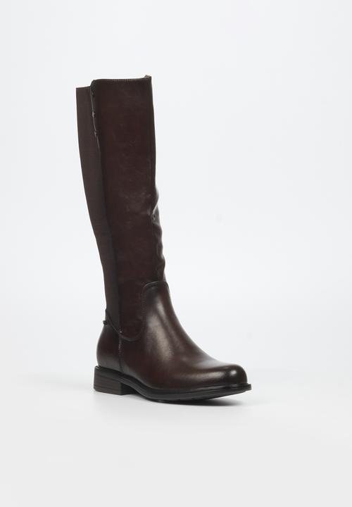 Miss Black - Victoria 4 boot - chocolate