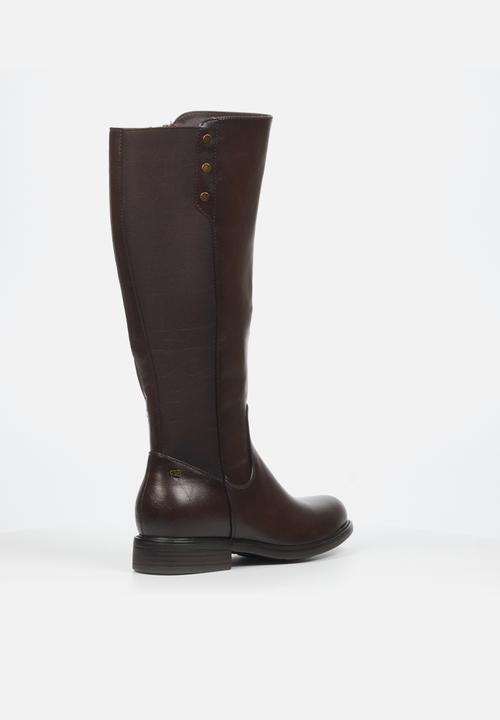 Miss Black - Victoria 4 boot - chocolate