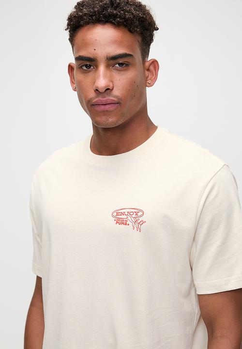 PUMA -  Drive-In Relaxed Tee - Alpine Snow