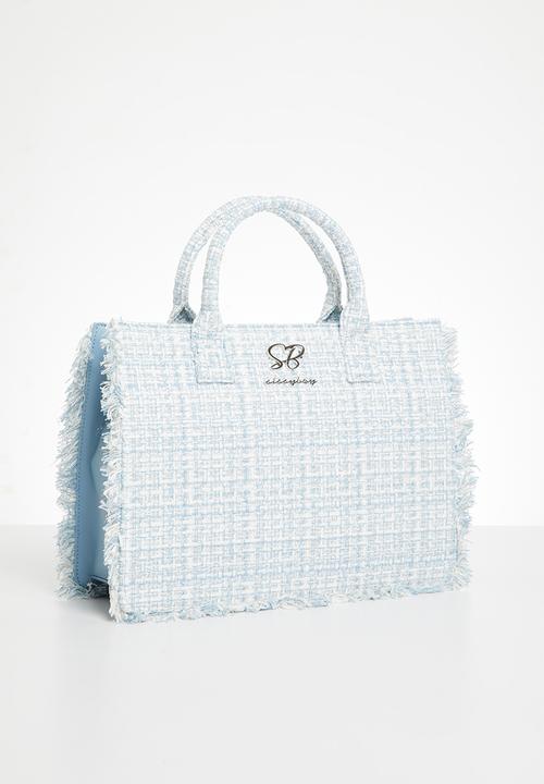 SISSY BOY - Boucle tote bag - blue