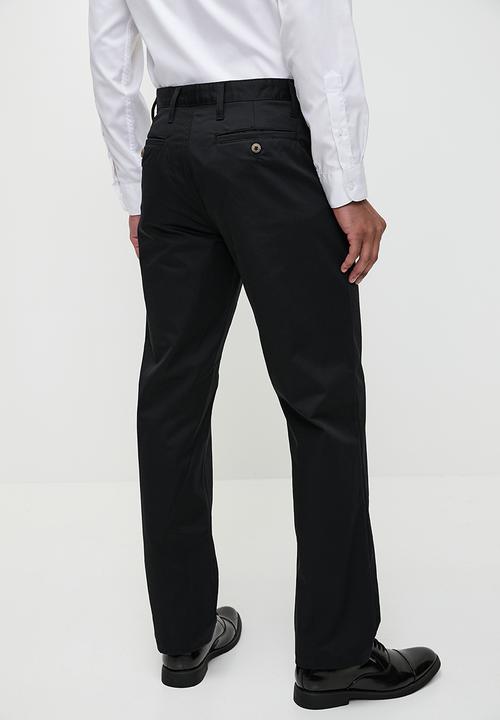 POLO - Mens Essential Relaxed Fit Pant - Black