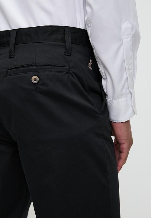 POLO - Mens Essential Relaxed Fit Pant - Black