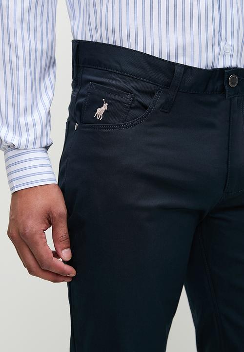POLO - Mens Essential 5 Pocket Trouser - Navy