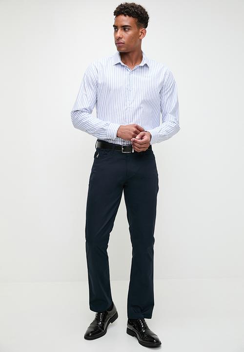 POLO - Mens Essential 5 Pocket Trouser - Navy