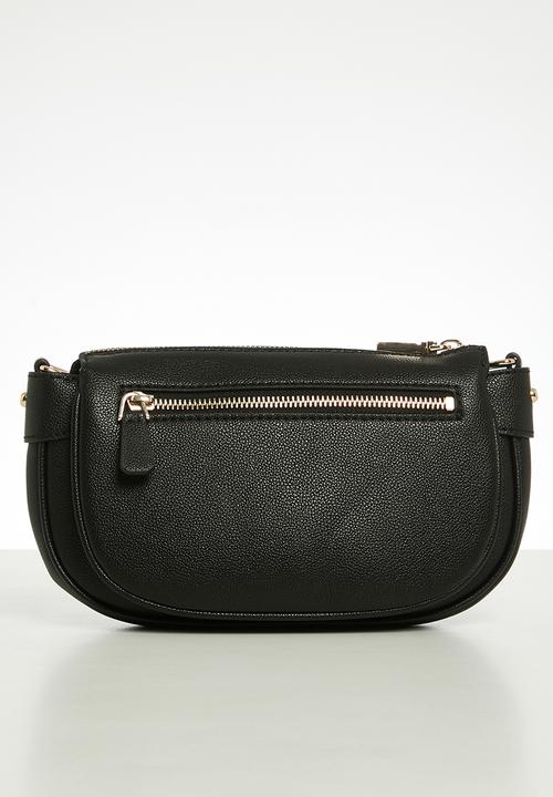 GUESS - Fedora shoulder  bag - black