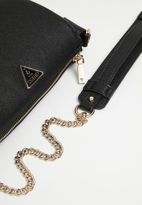 GUESS - Fedora shoulder  bag - black
