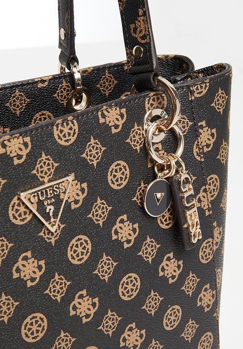 GUESS - Noelle small tote bag - brown