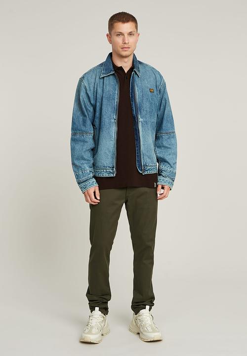 G-STAR - Coach long pocket jacket - blue