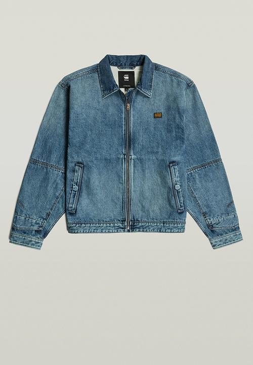 G-STAR - Coach long pocket jacket - blue