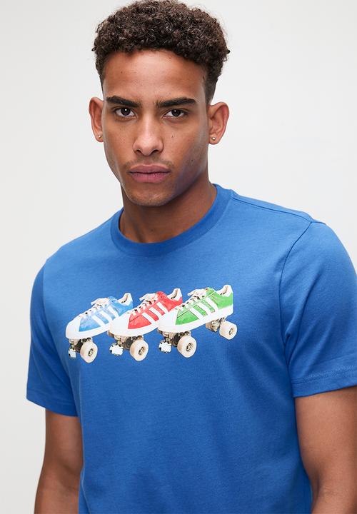 adidas Originals -  Roller Tee - Blue 