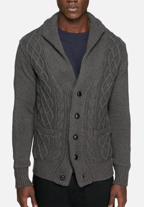 GUESS - Plaited cardigan