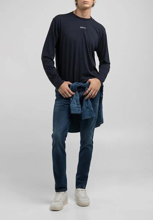Replay - Long sleeve T-shirt - night blue