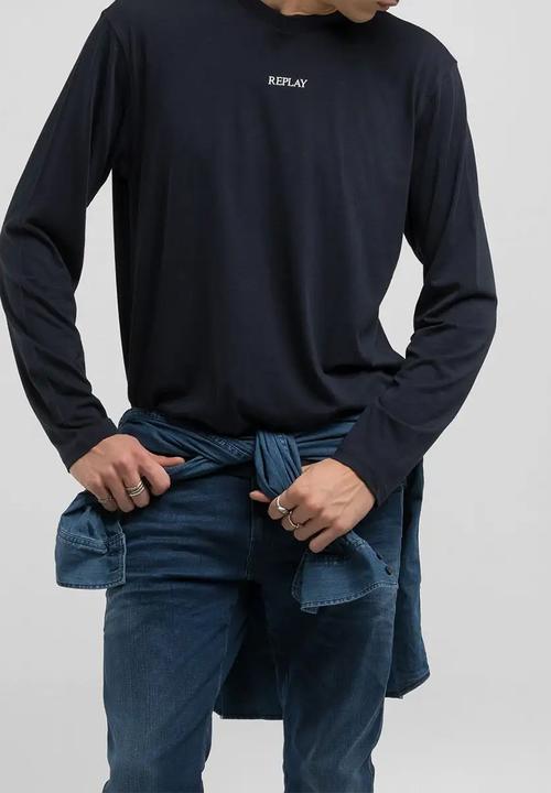 Replay - Long sleeve T-shirt - night blue