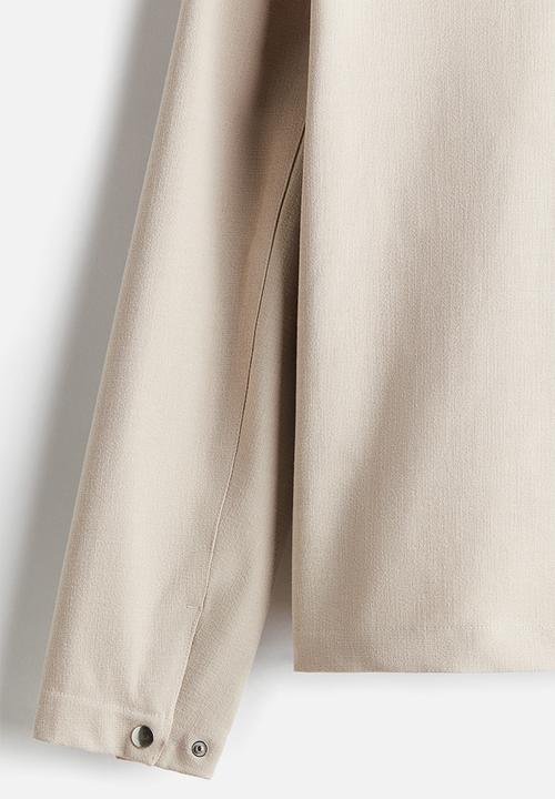 H&M - Regular fit jacket - beige
