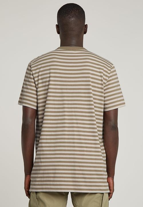 G-STAR - Nifous stripe r t - beige