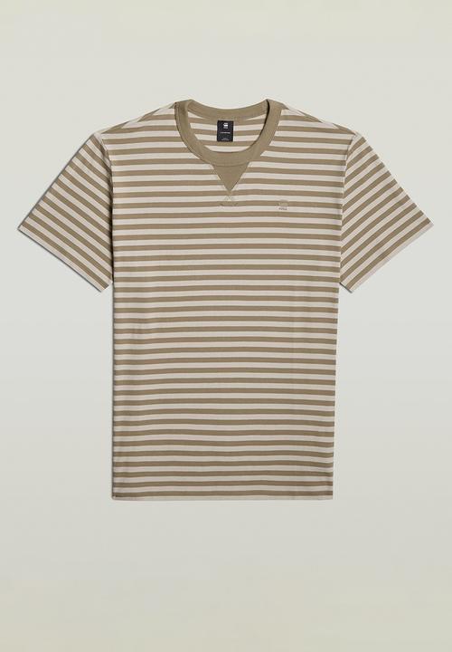 G-STAR - Nifous stripe r t - beige