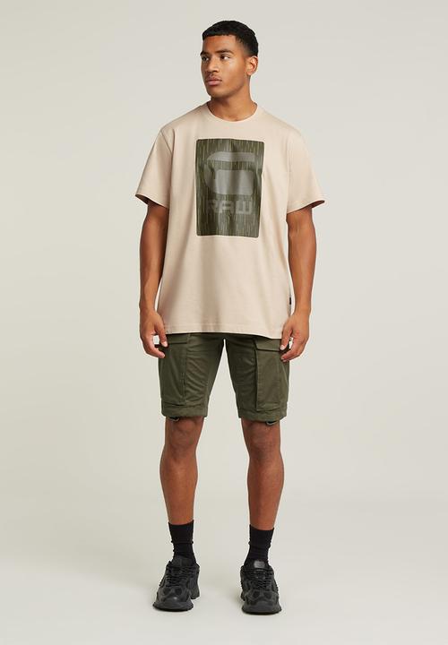 G-STAR - Burger box rain loose r t - beige
