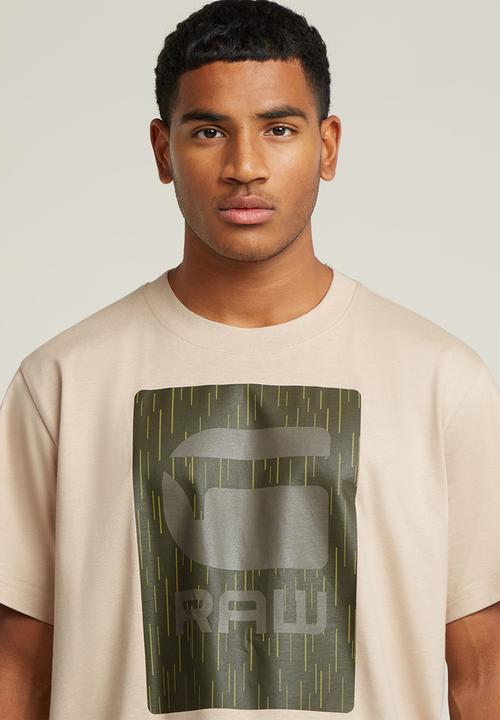 G-STAR - Burger box rain loose r t - beige