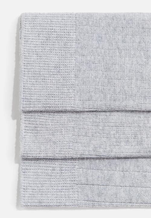 H&M - 3-Pack socks - grey marl