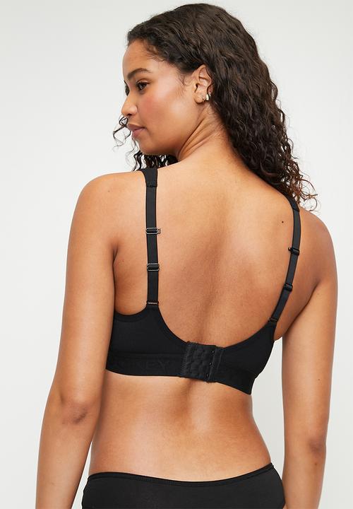 Jockey - Jockey comfort bra - black