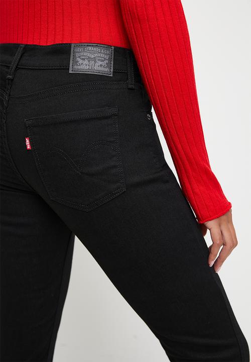 Levi’s® - Curvy High-Rise Super Skinny Jeans - Black Saturation