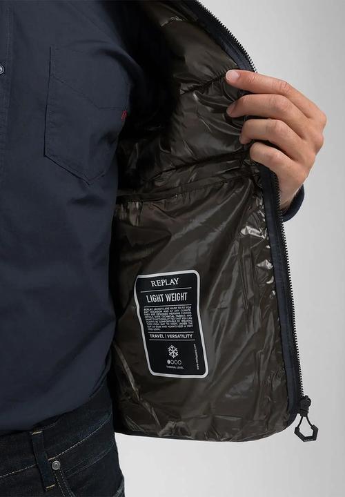 Replay - Jacket - Deep Blue