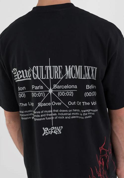 Replay - T-Shirt - Black