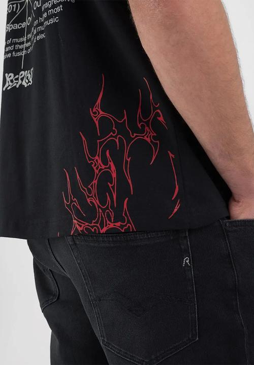 Replay - T-Shirt - Black