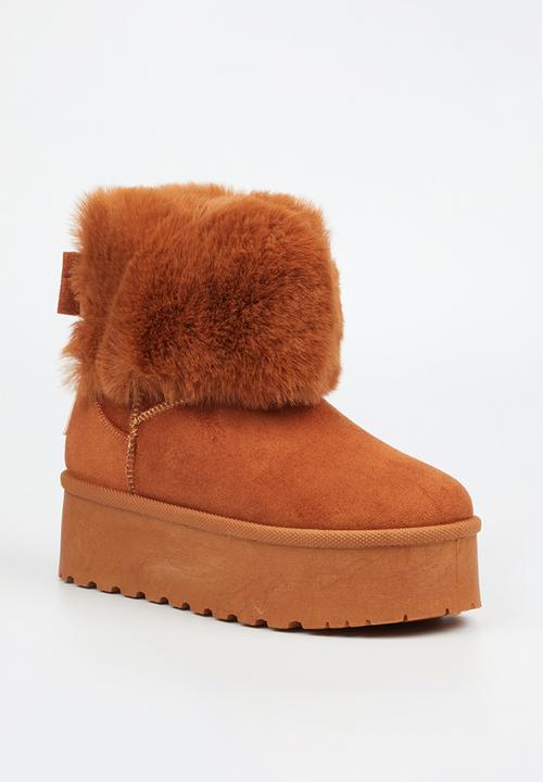 Miss Black - Bae 1 boot - tan