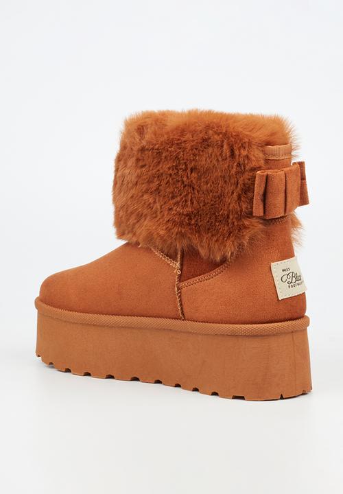 Miss Black - Bae 1 boot - tan