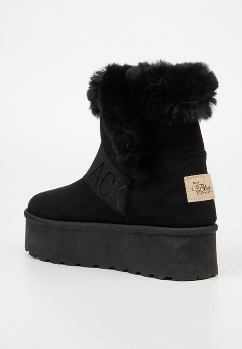 Miss Black - Bae 5 boot - black