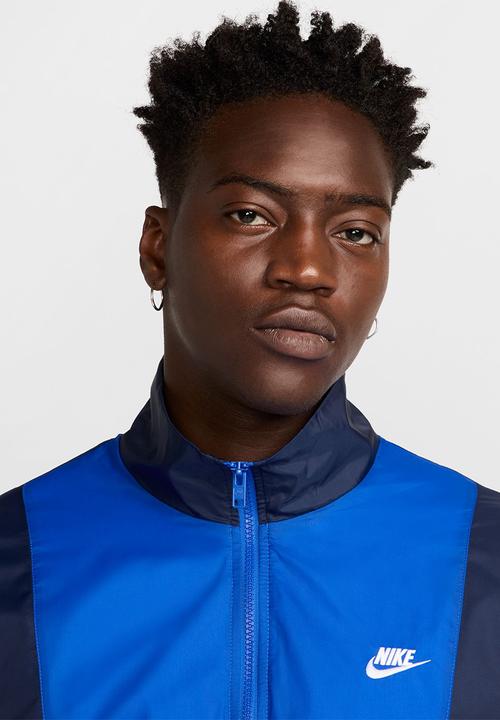 M Nk Club Wvn Trk Suit - Obsidian/White/Game Royal/White