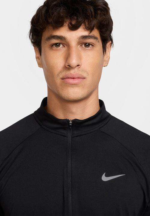 Nike - Stride  Dri-FIT 1/4-Zip Running Top - Black