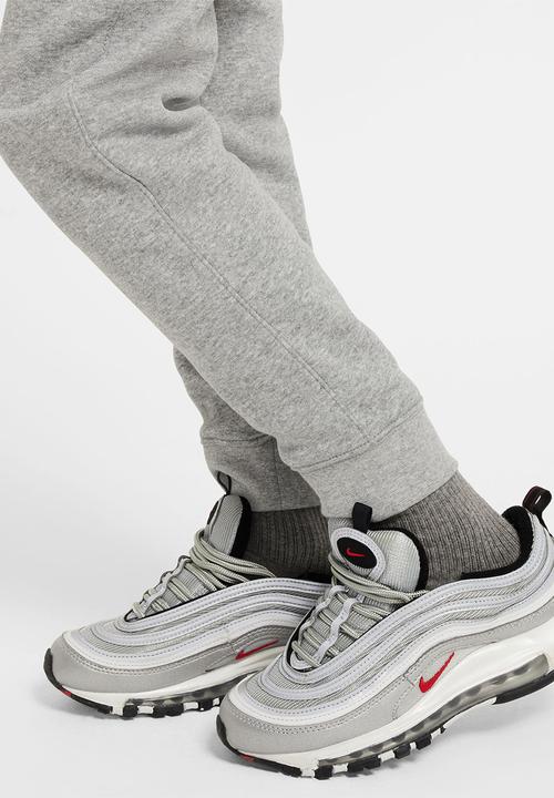 Nike - U Nike Sportswear Tracksuit Core Bf - Grey/White