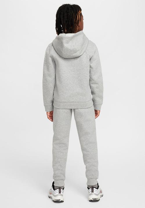 Nike - U Nike Sportswear Tracksuit Core Bf - Grey/White