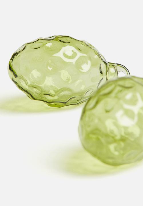 H&M - 2-Pack glass easter decorations - lime green