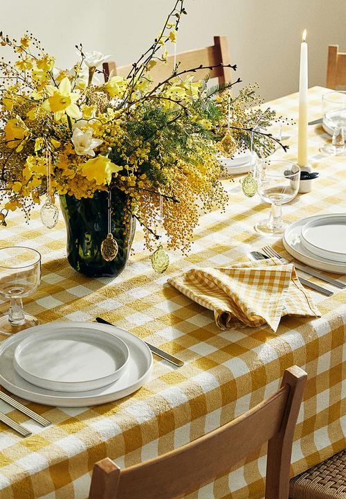 H&M - 2-Pack glass easter decorations - yellow