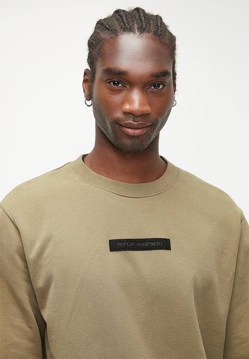 Replay - Sweatshirt - Light Mud