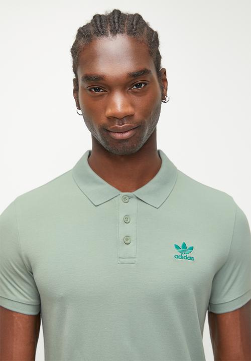 adidas Originals - Essential Polo Sf Silgrn/Cgreen - Green