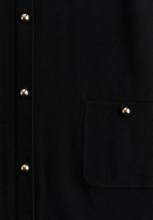 H&M - Knitted dress - black