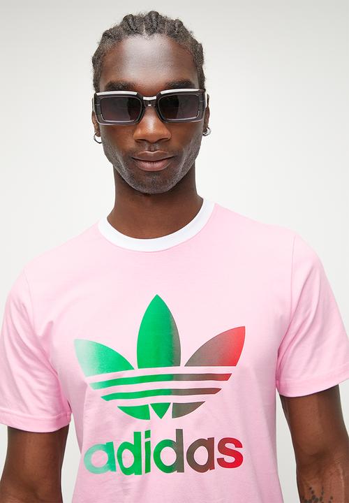 adidas Originals - Lrg Trefoiloil T   Truepink - Pink