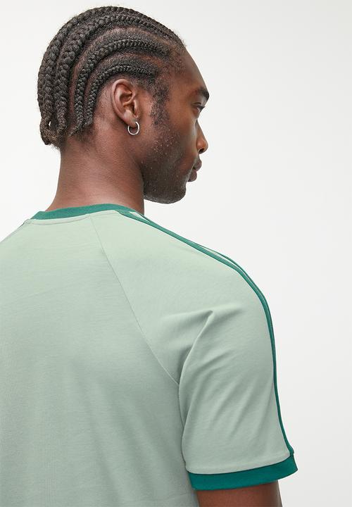 adidas Originals - 3-Stripe Tee   Silgrn - Green