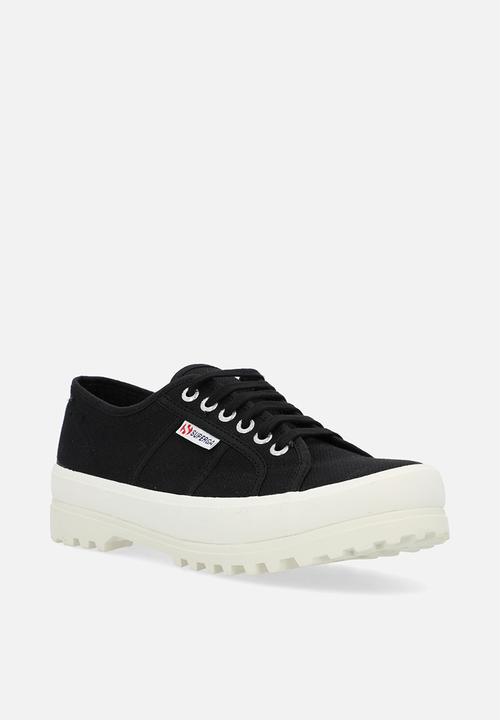SUPERGA - 2555 Alpina low - adk black f avorio