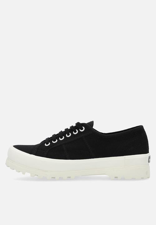SUPERGA - 2555 Alpina low - adk black f avorio