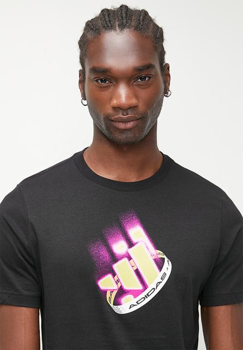 adidas Performance - Neon Festvl T Black - Black